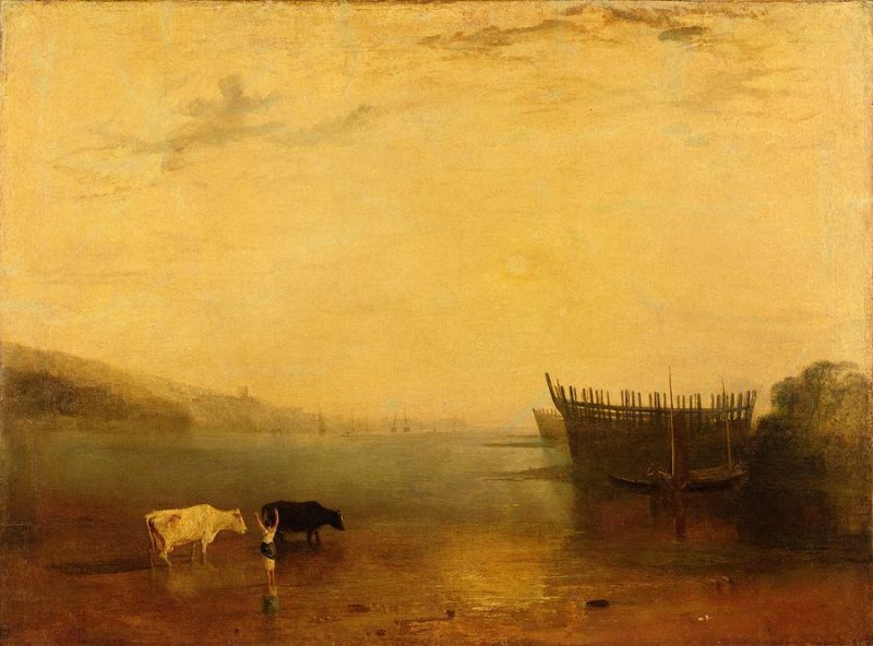 Teignmouth; Joseph Mallord William Turner; Exhibited in 1812; Oil Paint on Canvas; 900 x 1205mm; Tate Collection.