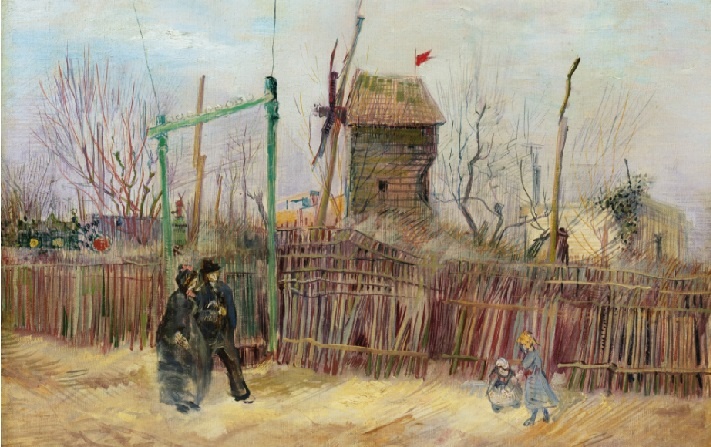 Van Gogh: Scène de rue à Montmartre Sothebys