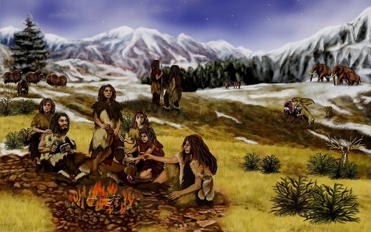 neandertaler kunst höhlenmalerei kunst kaufen online galerie arttrado älteste kunst der welt 65 000 Jahre alte kunstwerke