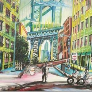 New York Brooklyn Bridge by Kay Woo-Ling