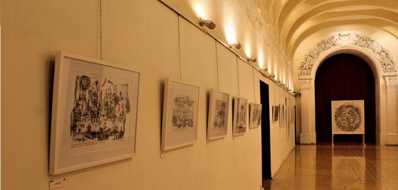 mario cassar gozo exhibition art ausstellung sacredrubbings sacred rubbings ministry for gozo exhibition hall kunst auf malta