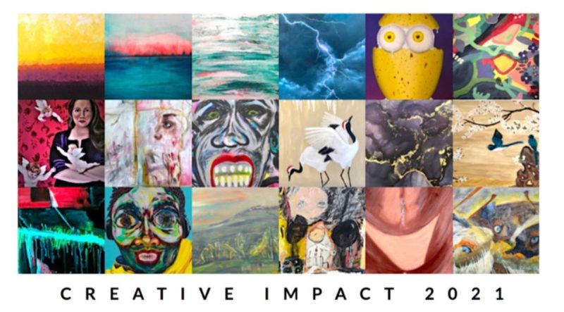 Kunst in Hamburg: Ausstellung in der Grace Denker Gallery Creative Impact 2021 junge kunst online entdecken arttrado