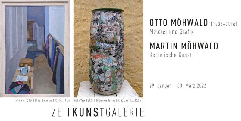 Zeitkunstgalerie Halle Ausstellung otto möhwald martin möhwald arttrado junge kunst online entdecken kunst kaufen art