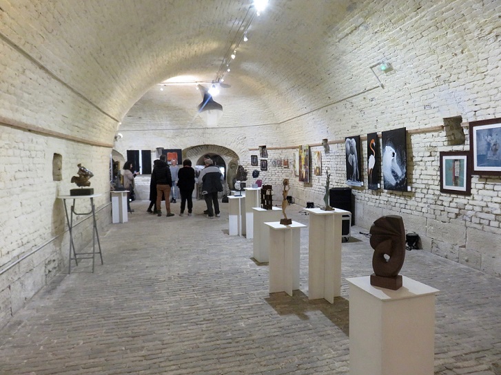 Einblick in die "Tour des beaux arts" Ausstellung in Frankreich. Kunst in Frankreich arttrado galerie kunst kaufen künstler 