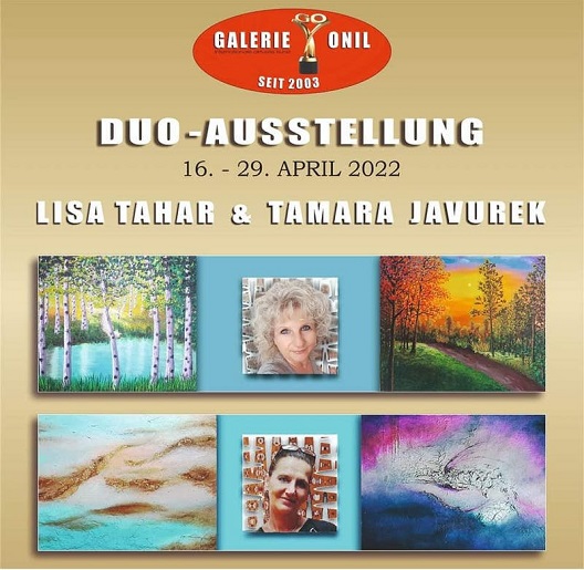 Kunst in Bremen Ausstellung in der Galerie Onil - Tamara Javurek Duo-Show mit Lisa Tahar. Junge Kunst online entdecken auf www.arttrado.de