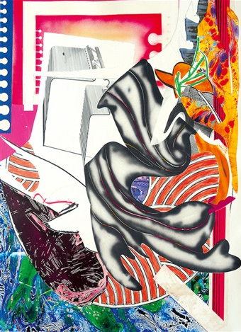 Kunst in wiesbaden museum kunst kaufen arttrado galerie künstler entdecken Titelbild: Moby Dick, from The Waves Series, 1989, Frank Stella - 67,25 x 54,75 in (170,8 x 139,1 cm). Quelle:Artnet