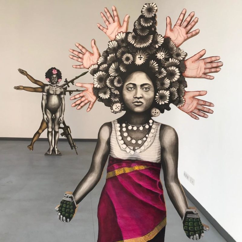 Kunst in Konstanz: Rajkamal Kahlon Ausstellung im Kunstverein Konstanz - Do You Know Our Names? - 16.07. - 18.09.2022 - www.arttrado.de online kunst kaufen galerie arttrado künstler junge kunst für einen guten zweck