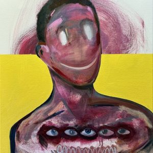 all eyes on me by Tyler Scully - Ölgemälde von US-Künstler Tyler Scully auf arttrado entdecken. Surreale Porträts und Auftragsarbeiten...