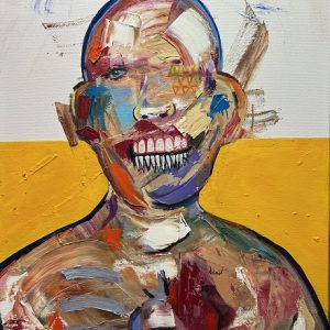 Deconstructed Portrait 331 by Tyler Scully - Ölgemälde von US-Künstler Tyler Scully auf arttrado entdecken. Surreale Porträts und Auftragsarbeiten...