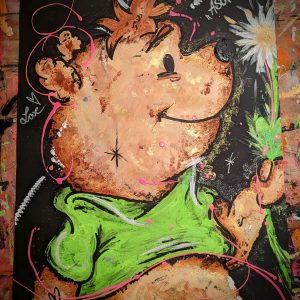 Kunst von Malte Wendland: PopArt aus Hannover: Junge Kunst online: Misses Winnie - BYMW. Kunst entdecken auf ARTTRADO Lovey