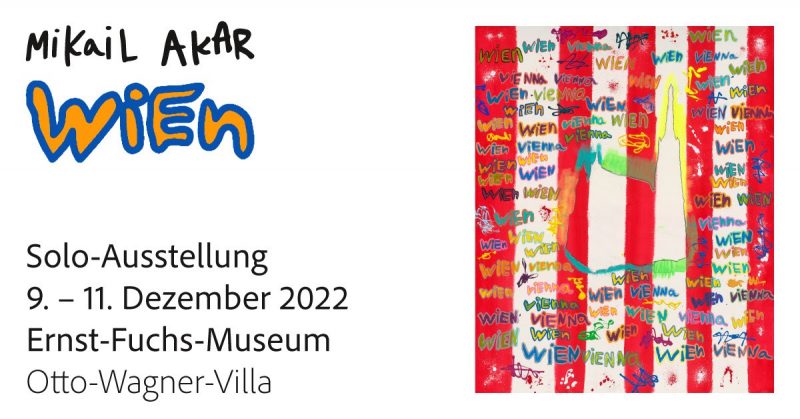 Kunst in Österreich: Mikail Akar Ausstellung in Wien: Kunst in der Otto-Wagner-Villa - Junge Kunst online entdecken auf ARTTRADO Kunstmagazin Kunstnachrichten online galerie kunst kaufen künstler support