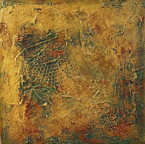 Kunst aus Kiel: Goldrausch von Susanne Reibe - Kunstwerke von s.ReibeART auf ARTTRADO - Plattform für Kunst & Kultur. Goldene Kunstwerke von aufstrebenden Künstlern. Kunstwerke von Susanne Reibe auf ARTTRADO - Plattform für Kunst und Kultur: S.ReibeArt Künstlerin aus Kiel - Abstrakte Acrylgemälde auf Leinwand online galerie arttrado kunstmagazin künstler unterstützen junge kunst online art trade kunst investments