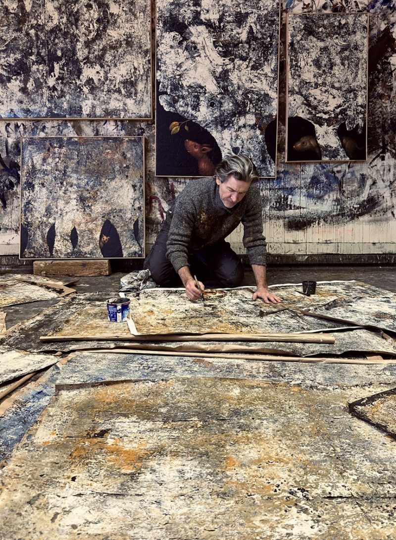 Kunst entdecken auf ARTTRADO. Werk der Woche #121- Seit ich auf Erden bin - Dispersion auf Leinwand von dem Künstler Matthias Göhr. Plattform für Kunst und Kultur. Kunst kaufen online Galerie. Künstler entdecken. Neues aus der Kunstwelt.