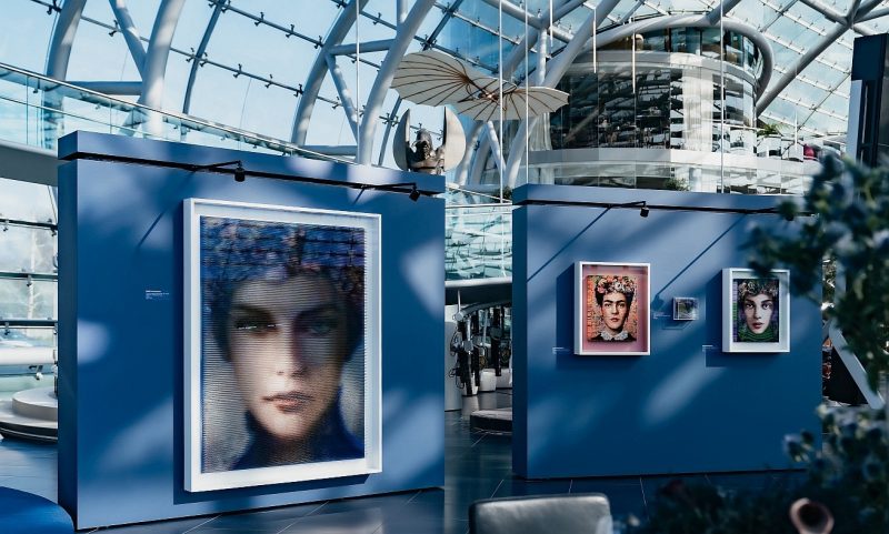 Maxim Wakultschik im Hangar-7: „Beyond the Surface“ bis 6. Juni 2020. Ausstellung über Wahrnehmung, Licht und Bewegung mit über 70 Werken.